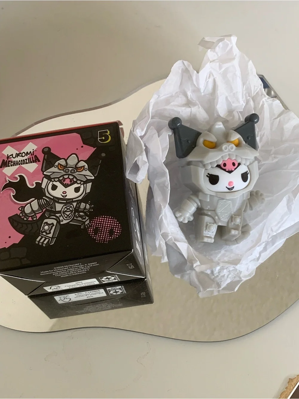 Hello Kitty x Godzilla Kuromi Mechagodzilla #5 Figure